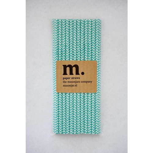 Masonjar Label 010 Papieren rietjes Blue Chevron Masonjar Label 010 Papieren rietjes Blue Chevron