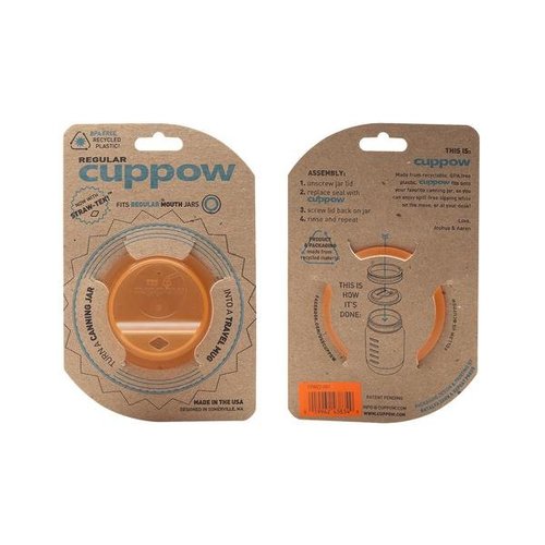 Cuppow Cuppow regular mouth orange Cuppow Cuppow regular mouth orange