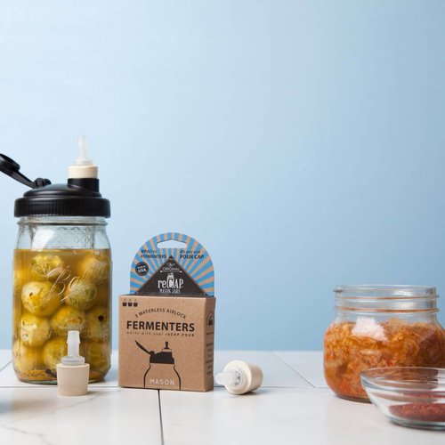 reCAP Fermenter, 3 pack reCAP Fermenter, 3 pack