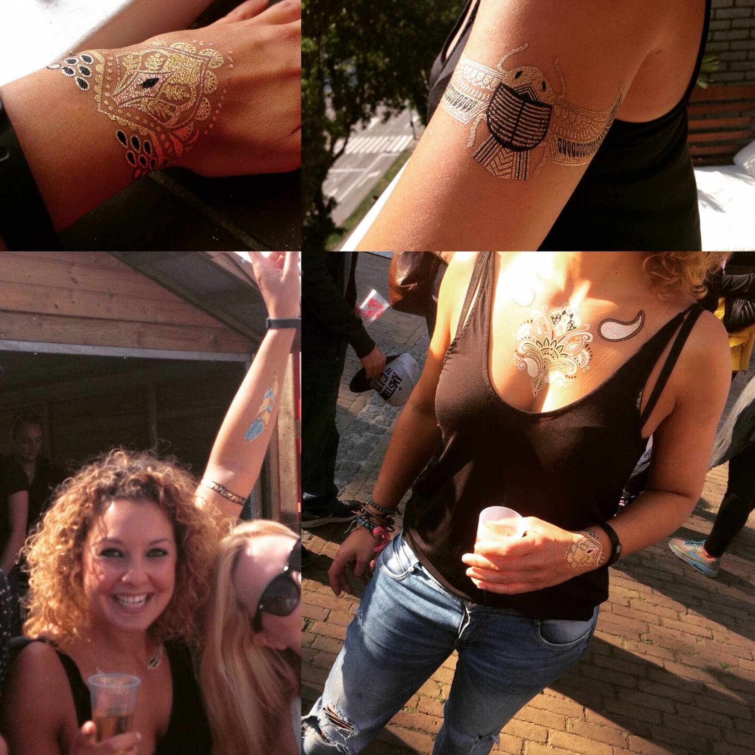 Tijdelijke tatoeages - wat moet je ermee?