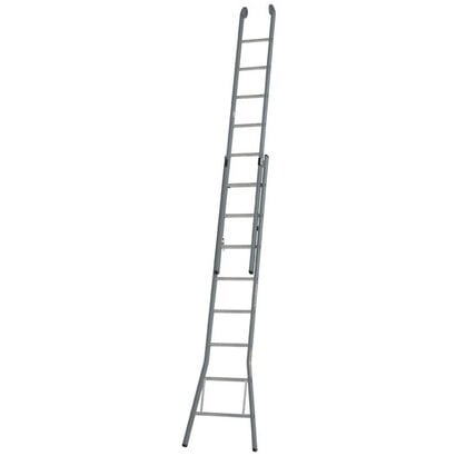 Dirks Tweedelige glazenwassersladder, 9,10M