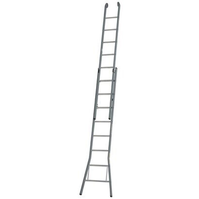 Dirks Tweedelige glazenwassersladder, 8,05M
