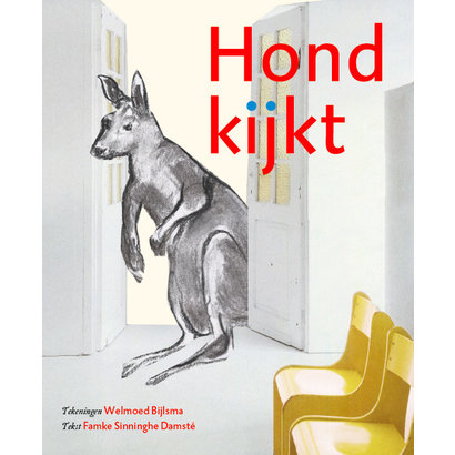 Hond kijkt