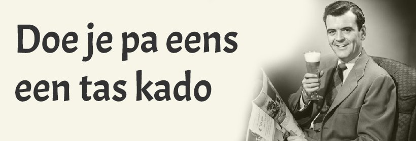 Doe je pa eens een tas kado