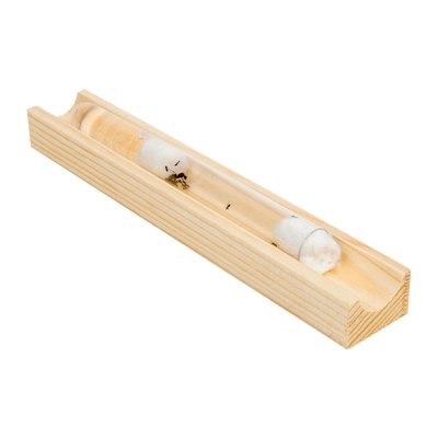 Reageerbuis houder hout