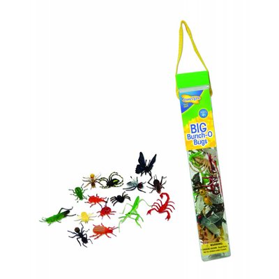 Plastic gedetailleerde insecten