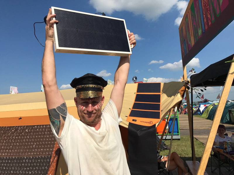 Mobisun in proef noodhulpverlening Mysteryland
