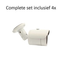 CC-CS04BC1 - 4 kanaals CVR inclusief 4 CC-BC1 camera's