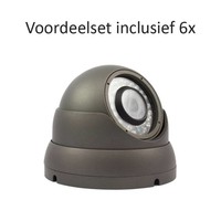 CHD-CS06D1 - 8 kanaals NVR inclusief 6 CHD-D1 IP camera's