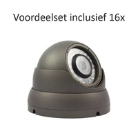 CHD-CS16D1 - 16 kanaals NVR inclusief 16 CHD-D1 IP camera's
