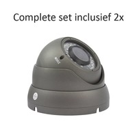 CF-CS02DC2 - 4 kanaals CVR inclusief 2 CF-DC2 camera's