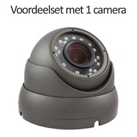 5.0 MegaPixel set met recorder en 1x CHD-5MD1-G IP camera