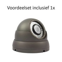 CHD-CS01D1-W - 4 kanaals NVR inclusief 1 witte CHD-D1 IP camera