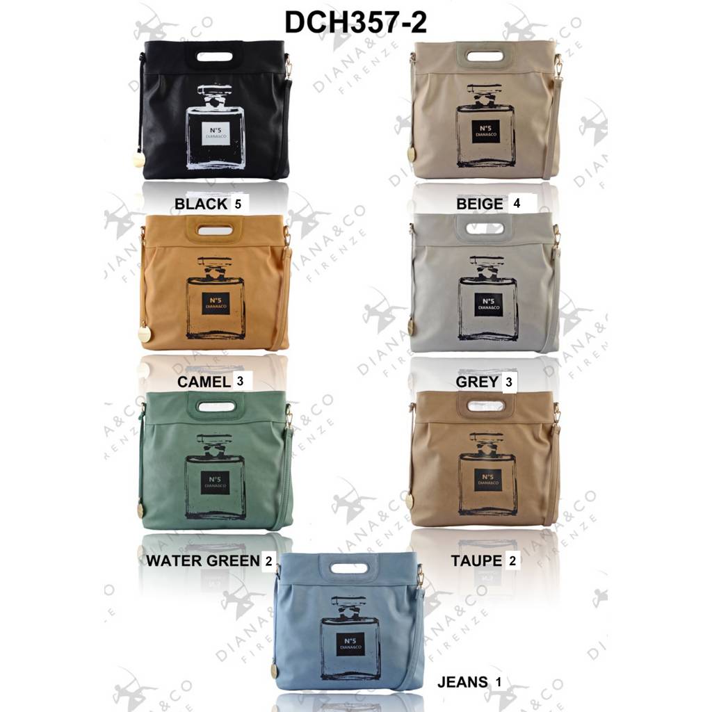 Diana&Co DCH357-2 Mixed colors 20 pcs