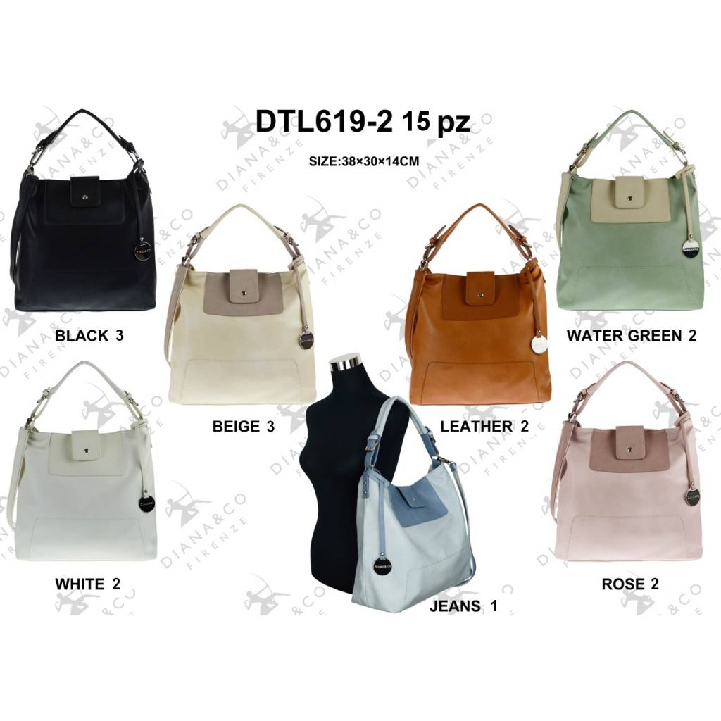 Diana&Co DTL619-2 Mixed colors 15 pcs