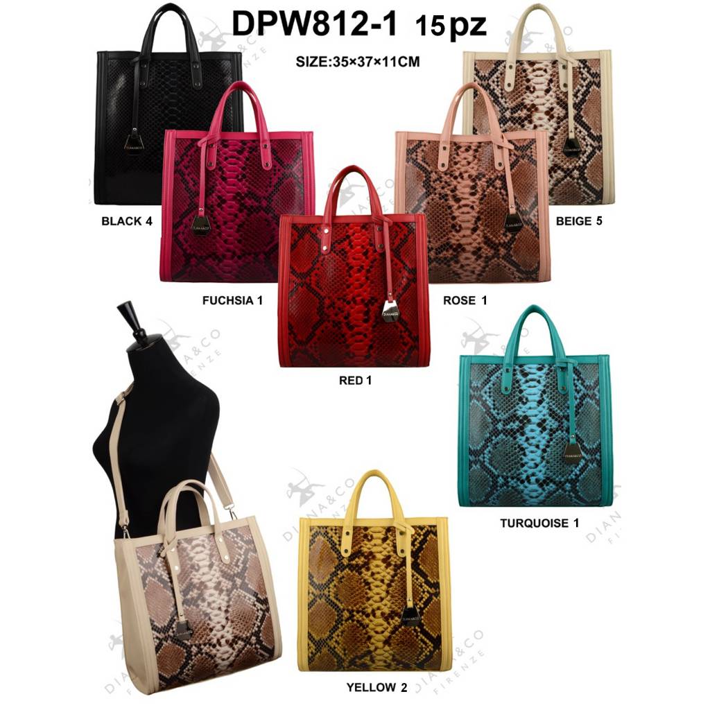 Diana&Co DPW812-1 Mixed colors 15 pcs