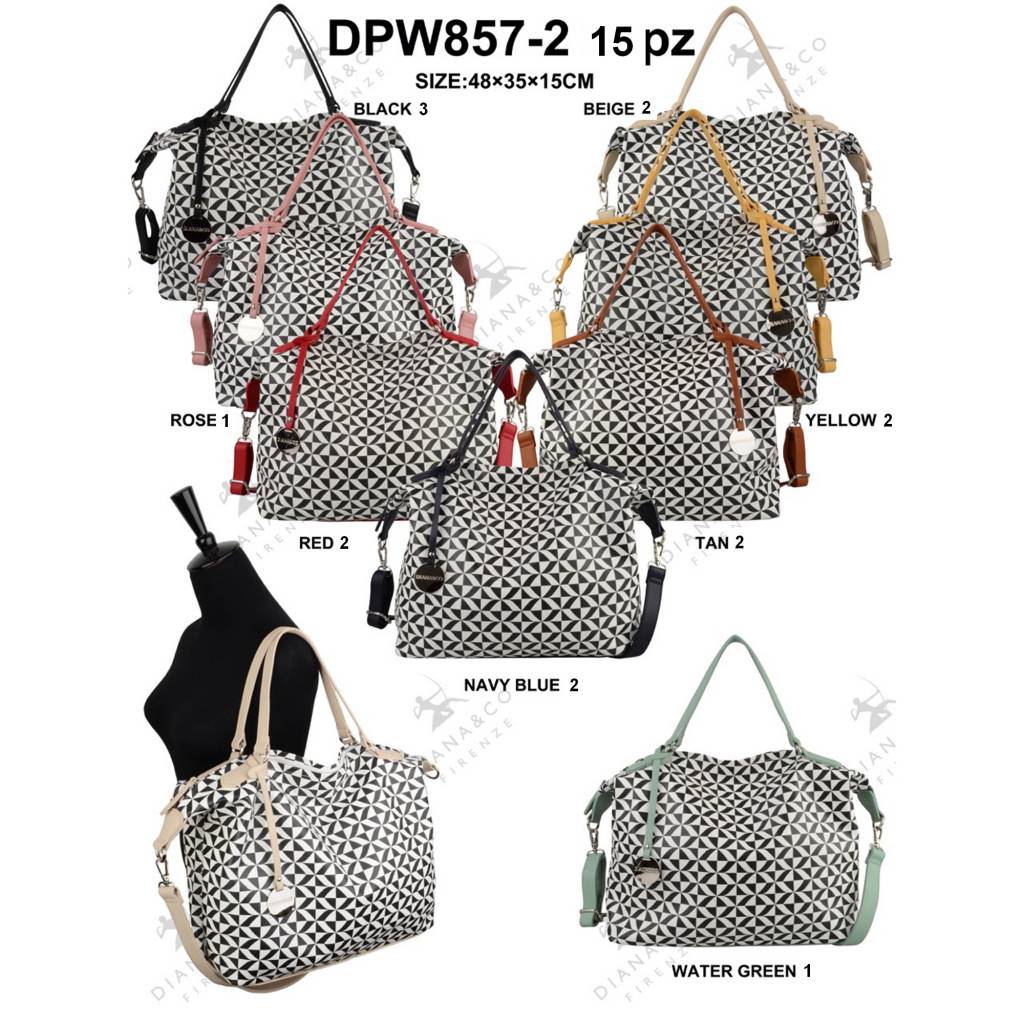 Diana&Co DJD857-2 Mixed colors 15 pcs