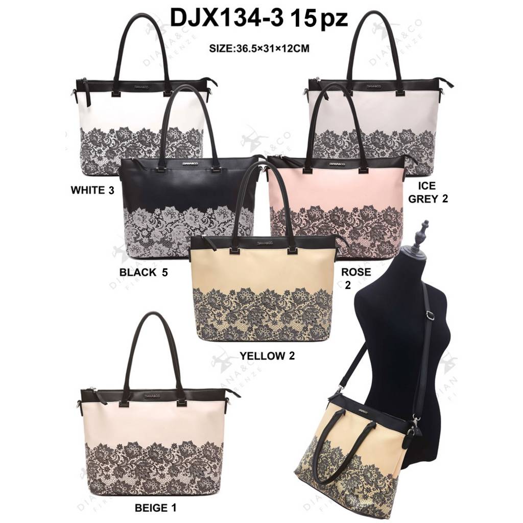 Diana&Co DJX134-3 Mixed Colors 15 pieces