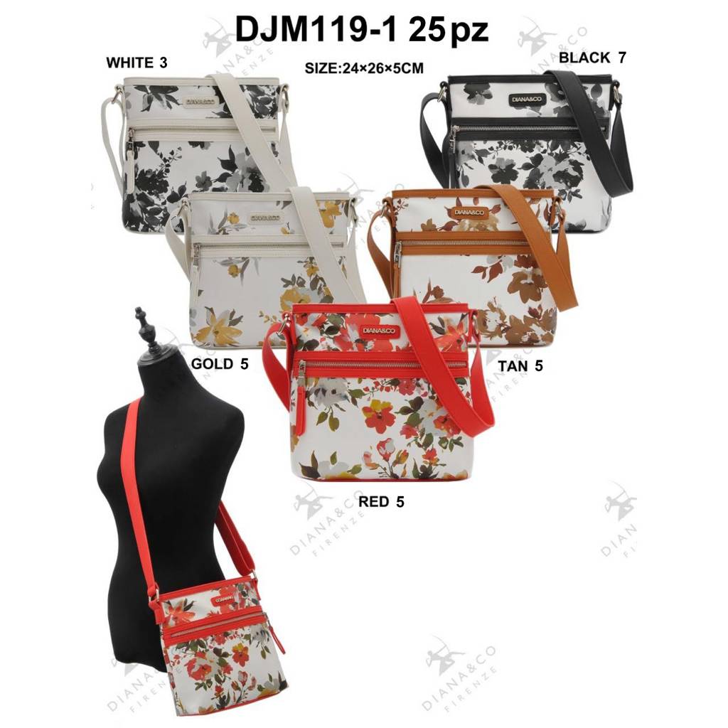 Diana&Co DJM119-1 Mixed Colors 25 pieces