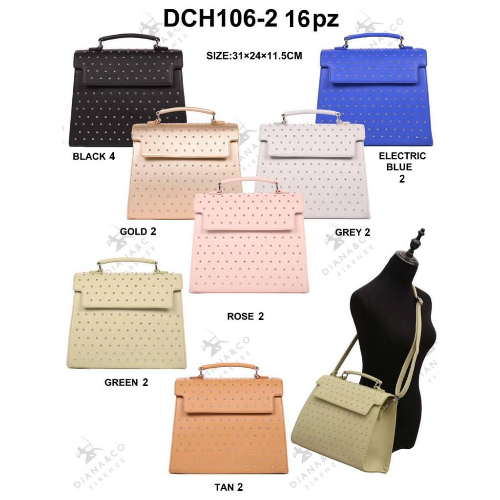 Diana&Co DCH106-2 Mixed Colors 16 pieces