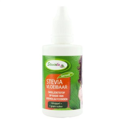 Steviala - Stevia vloeibaar druppelflesje (50 ml)
