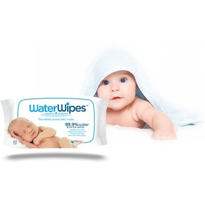 WaterWipes Zuivere Babydoekjes (60 stuks)
