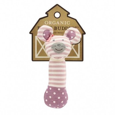 Applepark Organic Farm Buddies Squeaky Toy Ballerina Mouse