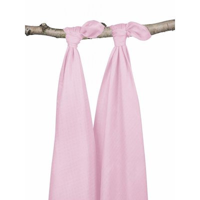 Little Naturals by Jollein Hydrofiel multidoek bamboe lichtroze LN (2pack)