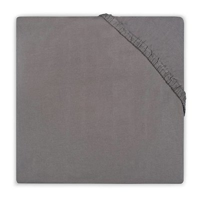 Little Naturals by Jollein Hoeslaken Organic Jersey LN 60x120cm antraciet
