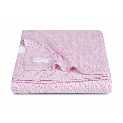 Little Naturals by Jollein Deken LN 100x150cm Bamboe pink