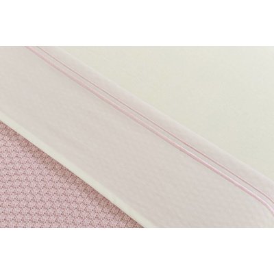 Little Naturals by Jollein Laken LN 75x100 cm wit, lichtroze gestreept