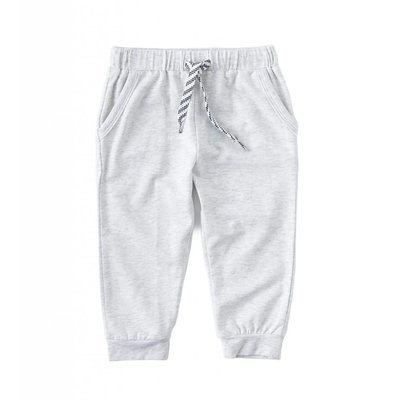 Little Label Jersey broek – off white gemêleerd