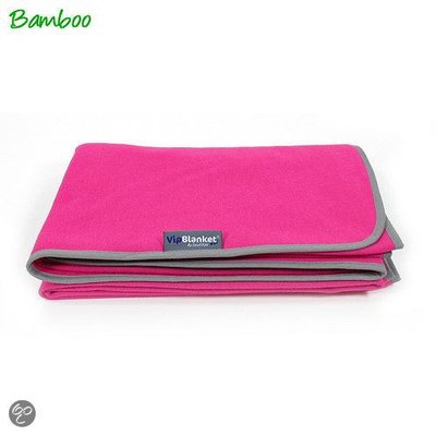SmallVips VipBlancket Bamboefleece fuchsia