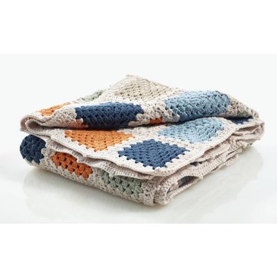 Pebble Deken – Granny Square