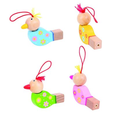 Bigjigs Toys Houten Vogelfluitjes