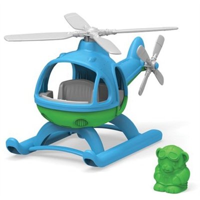 Green Toys Helicopter - BLUE TOP