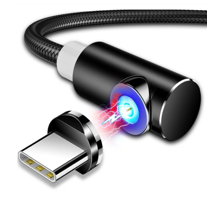 Câble de charge micro USB recourbé - Câble de données spirale 2.4A