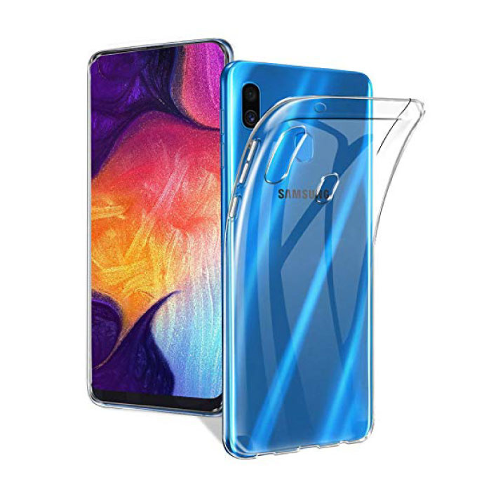 Coque en TPU transparente en silicone pour Samsung Galaxy A40