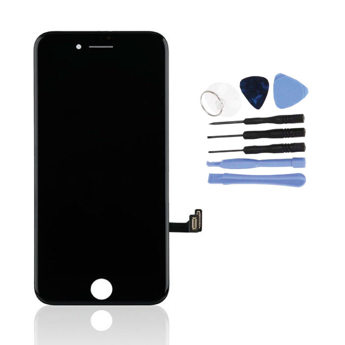 Pantalla iPhone SE (2020) (Pantalla táctil + LCD + Piezas) Calidad AA + - Negro + Herramientas