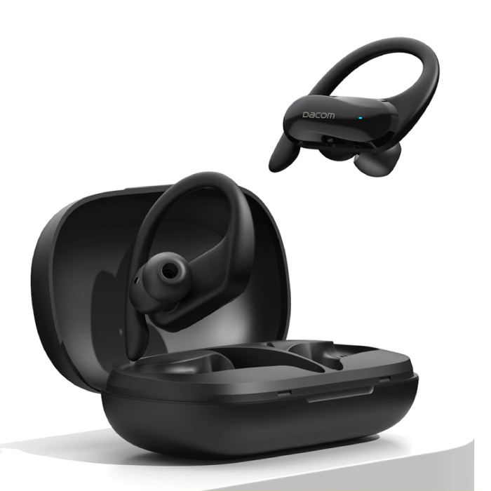 Auriculares inalámbricos Bluetooth 5.1 Auriculares deportivos con reducción  de ruido Control táctil 250mAH 2022 Nuevo (negro)