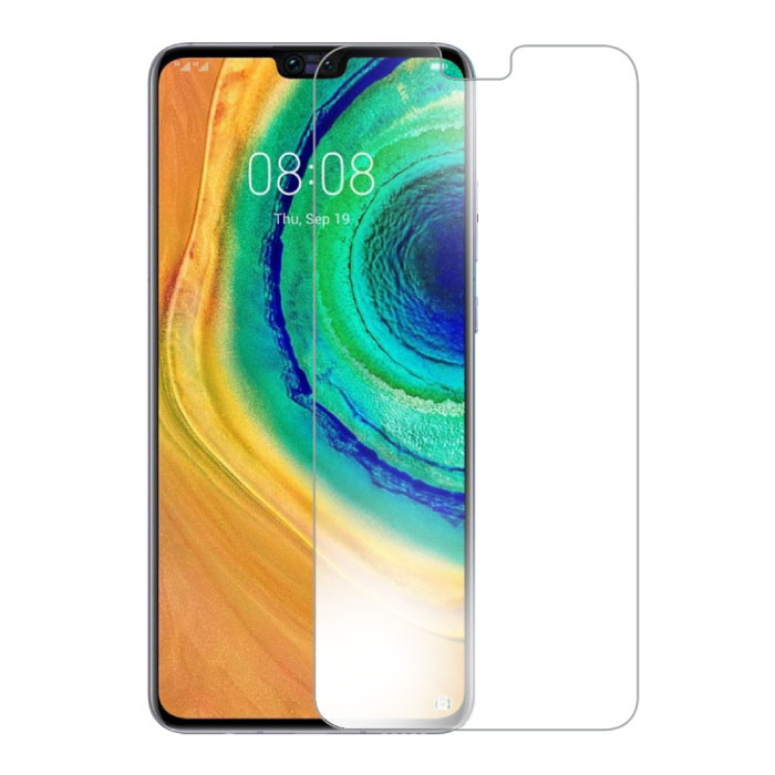 Paquet de 5 verres en verre trempé avec film de protection d'écran Huawei Mate 30 Pro