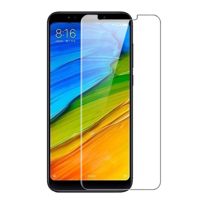 Paquet de 10 verres en verre trempé avec film de protection d'écran Xiaomi Redmi 5