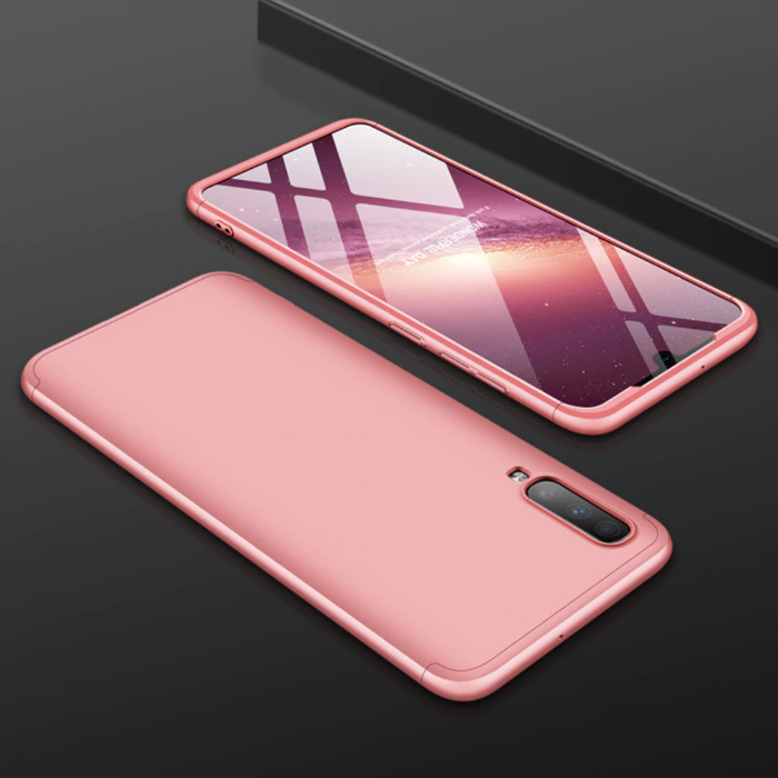 Samsung Galaxy A60 Hybrid Case - Full Body Shockproof Case Cover Pink