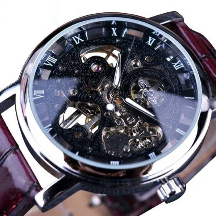 Reloj Hombre Acero Inoxidable Análogo Poedagar 816 Cuarzo - Negro