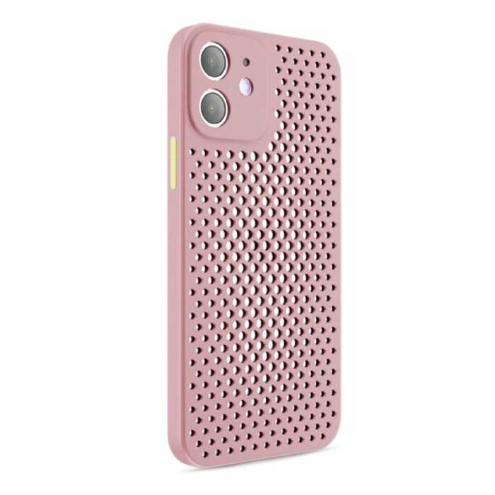 iPhone 7 Plus - Ultra Slank Hoesje Warmteafvoer Cover Case Roze