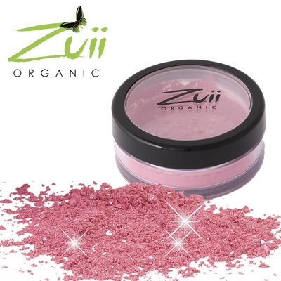 Zuii Organic Flora Diamond Sparkle Blush Raspberry