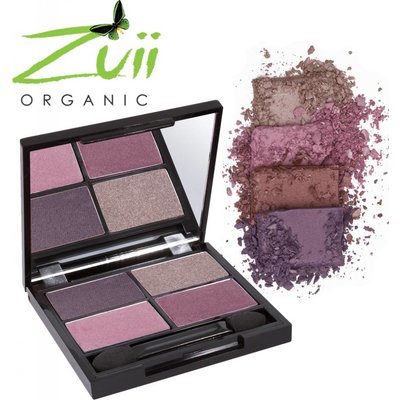 Zuii Organic Quad Eyeshadow Palette Passsion
