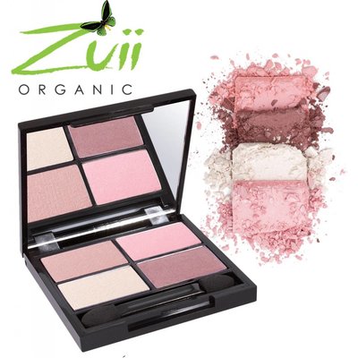 Zuii Organic Quad Eyeshadow Palette Summer