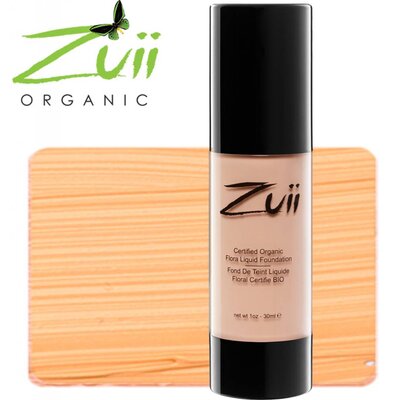 Zuii Organic Flora Liquid Foundation Olive Fair