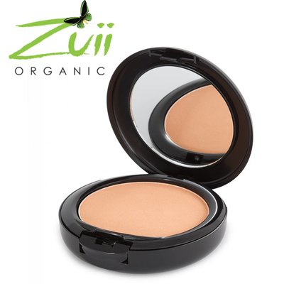 Zuii Organic Ultra Pressed Powder Foundation Honeywood